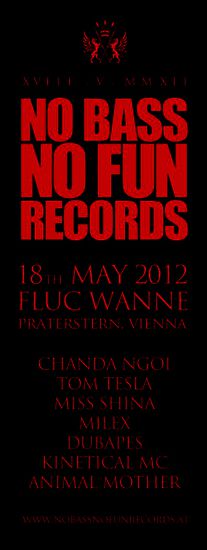 NBNF label night @ fluc wanne, wien - back
