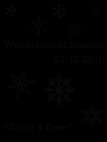 weberknecht session @ weberknecht, wien - front