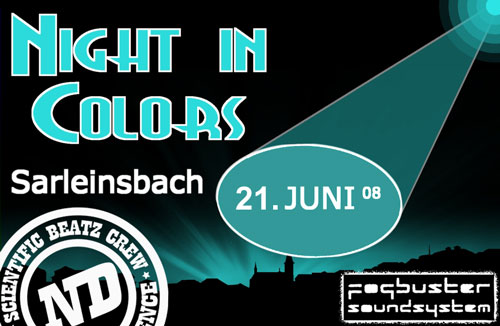 fogbusters @ night in colors, sarleinsbach - front