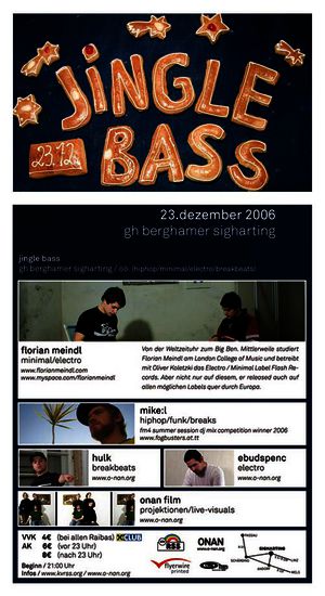 jingle bass @ gh berghammer, sigharting - front