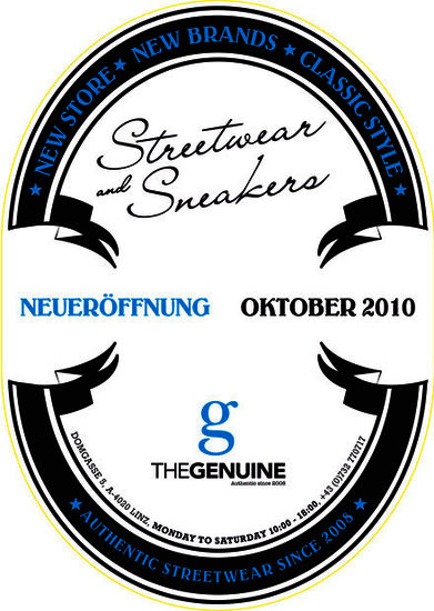 genuine re-opening @ thegenuine, linz - front