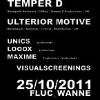 vollkontakt ULTERIOR MOTIVE & TEMPER D || Tue, 25.10.11