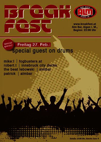 break:fest @ almbar - front