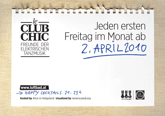 le club chic @ luftbad, wien - back